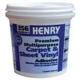 Henry 356 MultiPro Premium Multipurpose High Strength Paste Carpet & Sheet Vinyl Adhesive 1 qt