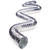 Deflect-O Jordan 6 in. Dia. x 25 ft. L Silver/White Vent Hose Aluminum