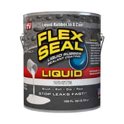 Flex Seal As Seen On TV Satin White 1 gal. Liquid Rubber Sealant Coating