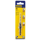 Irwin 11/64 in. Dia. High Speed Steel Countersink Quick-Change Hex Shank 1 pc. 1/4 in.