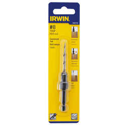 Irwin 11/64 in. Dia. High Speed Steel Countersink Quick-Change Hex Shank 1 pc. 1/4 in.