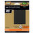 Gator PowerPlus 5-1/2 in. L X 4-1/2 in. W 80 Grit Zirconium Oxide 1/4 Sheet Sandpaper 4 pk