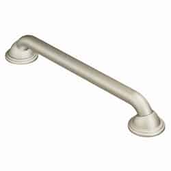 Moen 16 in. L ADA Compliant Brushed Stainless Steel Grab Bar