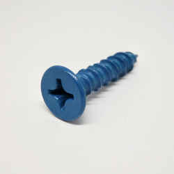 Ace 1/4 in. x 1-1/4 in. L Phillips Flat Head Steel Masonry Screws 1 lb. 80 pk