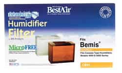 Best Air Humidifier Wick Filters 17 in. x 4-7/8 in. x 9-7/8 in. For All Bemis Consoles