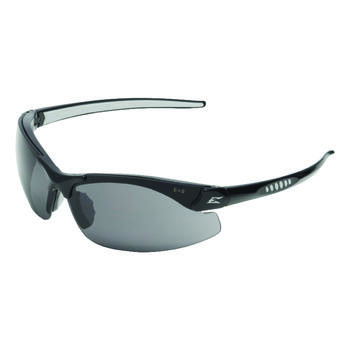 Edge Eyewear Safety Glasses Smoke 1 Black