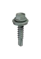 ITW Teks No. 12 x 2 in. L Self-Tapping Hex Washer Self- Drilling Screws 50 Steel