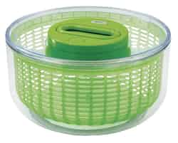 Zyliss Easy Sp 10-1/4 in. W x 10-1/4 in. L Green Salad Spinner