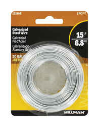 HILLMAN 175 ft. L Steel Wire 20 Ga. Galvanized
