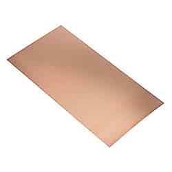 K&S 0.016 in. x 6 in. W x 12 in. L Copper Sheet Metal