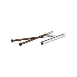 FastenMaster No. 7 x 7 in. L Square Round Head Gutter Screws 10 lb. 10 pk