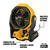 DeWalt 17 in. H X 7 in. D Variable speed Jobsite Fan