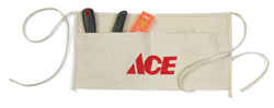 Ace Heavy Duty 2 Cotton Waist Apron 1 pk White