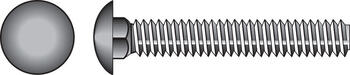 HILLMAN 3/8 Dia. x 4-1/2 in. L Zinc-Plated Steel Carriage Bolt 50 pk