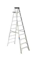 Werner 10 ft. H X 30 in. W Aluminum Step Ladder Type IA 300 lb. cap.