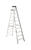 Werner 10 ft. H X 30 in. W Aluminum Step Ladder Type IA 300 lb. cap.