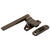 Prime-Line 3.5 in. L Die-Cast Bronze Zinc Right Casement Locking Handle Casement Operator Tee Hand