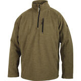 Drake MST S Long Sleeve Men's Quarter Zip Heathered Sage Pullover