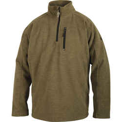 Drake MST S Long Sleeve Men's Quarter Zip Heathered Sage Pullover