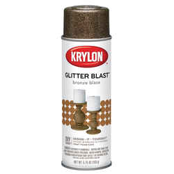 Krylon Bronze Blaze Glitter Blast Spray Paint 5.75 oz