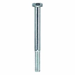 HILLMAN 5/16 in. Dia. x 3-1/2 in. L Heat Treated Zinc Steel Hex Head Cap Screw 50 box