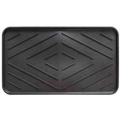 Multy Home Black Polypropylene Boot Tray 14 in. L x 25 in. W