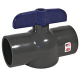 NDS Ball Valve 1 in. Slip x 1 in. Dia. Slip PVC Economy