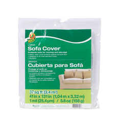 Duck Brand 41 in. W x 131 in. L Sofa/Furniture Cover