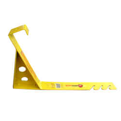 Roofers World Endura Bracket Steel Yellow Roof Bracket 1 pk