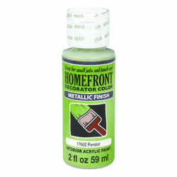 Homefront Metallic Peridot Hobby Paint 2 oz