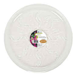 Gardeners Blue Ribbon 14 in. W Clear Plastic Plant Saucer