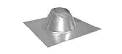Imperial Manufacturing 3 in. Dia. Galvanized Steel Adjustable Fireplace Roof Flashing