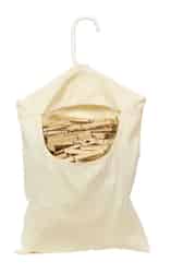 Homz Plastic Clothes Pin Bag Natural Canvas