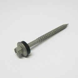 Ace 10 Sizes x 2-1/2 in. L Hex Galvanized Self-Sealing Screws 1 lb. Hex Head Steel