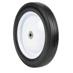 Arnold 1.75 in. W x 10 in. Dia. 80 lb. Lawn Mower Replacement Wheel Steel