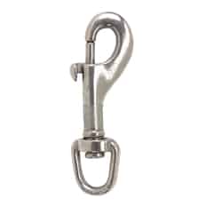 Campbell Chain 1/2 in. Dia. x 3-5/16 in. L Polished Steel Bolt Snap 170 lb.