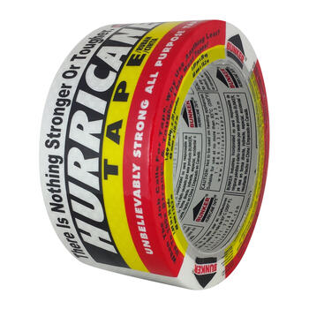 Hurricane Tape 20 L x 2 in. W White Duct Tape White