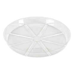 Gardeners Blue Ribbon 17 in. W Clear Vinyl Plant Saucer
