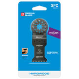 Imperial Blades Starlock 1-3/8 in. Dia. High Carbon Steel Oscillating Saw Blade Precise Cut 3 p