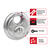 Master Lock 2-3/4 in. H X 2-3/4 in. W Stainless Steel 4-Pin Cylinder Disk Padlock 1 pk