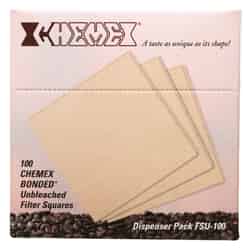 Chemex 10 cups Square Coffee Filter 100 count