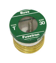 Bussmann 30 amps 125 volts Plastic Time Delay Plug Fuse 2 pk