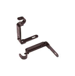 Umbra Bronze Curtain Rod Bracket 5/8 in. L