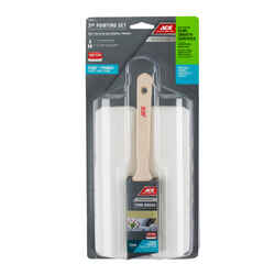 Ace Knit 9 in. W X 3/8 in. S Regular Paint Brush/Roller Cover Kit 3 pk