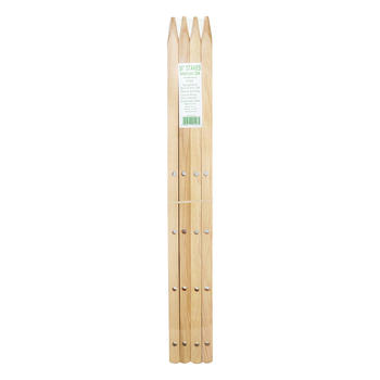 Madison Mill 36 in. H x 0.9 in. W Oak Oak Landscaping Stakes 4 pk