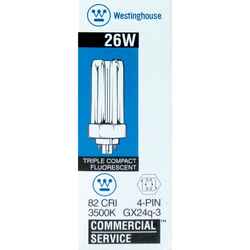 Westinghouse 26 watts TTT 5.19 in. Warm White CFL Bulb 1800 lumens 1 pk Utility