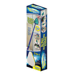 Clean Reach 4 in. W Scrub Pad Mop Kit