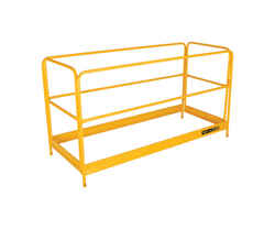 Metaltech Steel Yellow Scaffolding Guard Rail