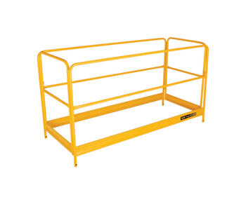 Metaltech Steel Yellow Scaffolding Guard Rail