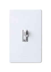 Lutron Toggler White Toggle Dimmer Switch 600 watts
